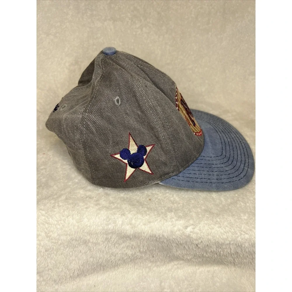 Unisex Mickey Mouse M 1928 Grey‎ Blue OS Snapback Baseball Cap Hat USA